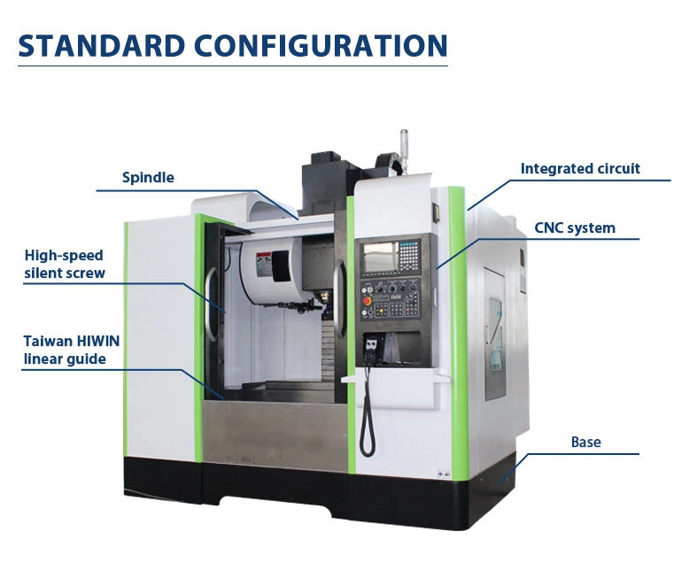 Vmc 850 Machining Center CNC Machine Tools High-Precision