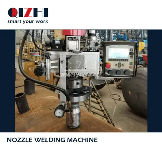 Qizhi CNC-Druckbehälter-/Kesseldüsen-Automatikschweißmaschine