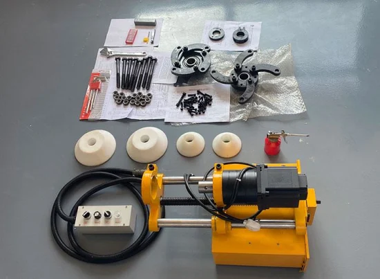 Automatische CNC-Bohrschweißmaschine, tragbare hydraulische Zylinderleitungsbohrmaschine