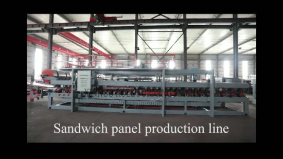 EPS-Verbundwand-Dachbrett-Sandwichformplatten-Rollformmaschine